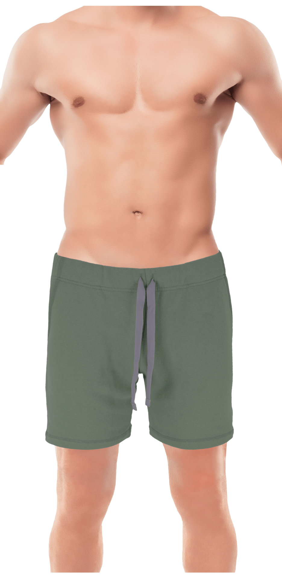 Unique Bosphorus Ribana Erkek Kısa Şort Açık Haki