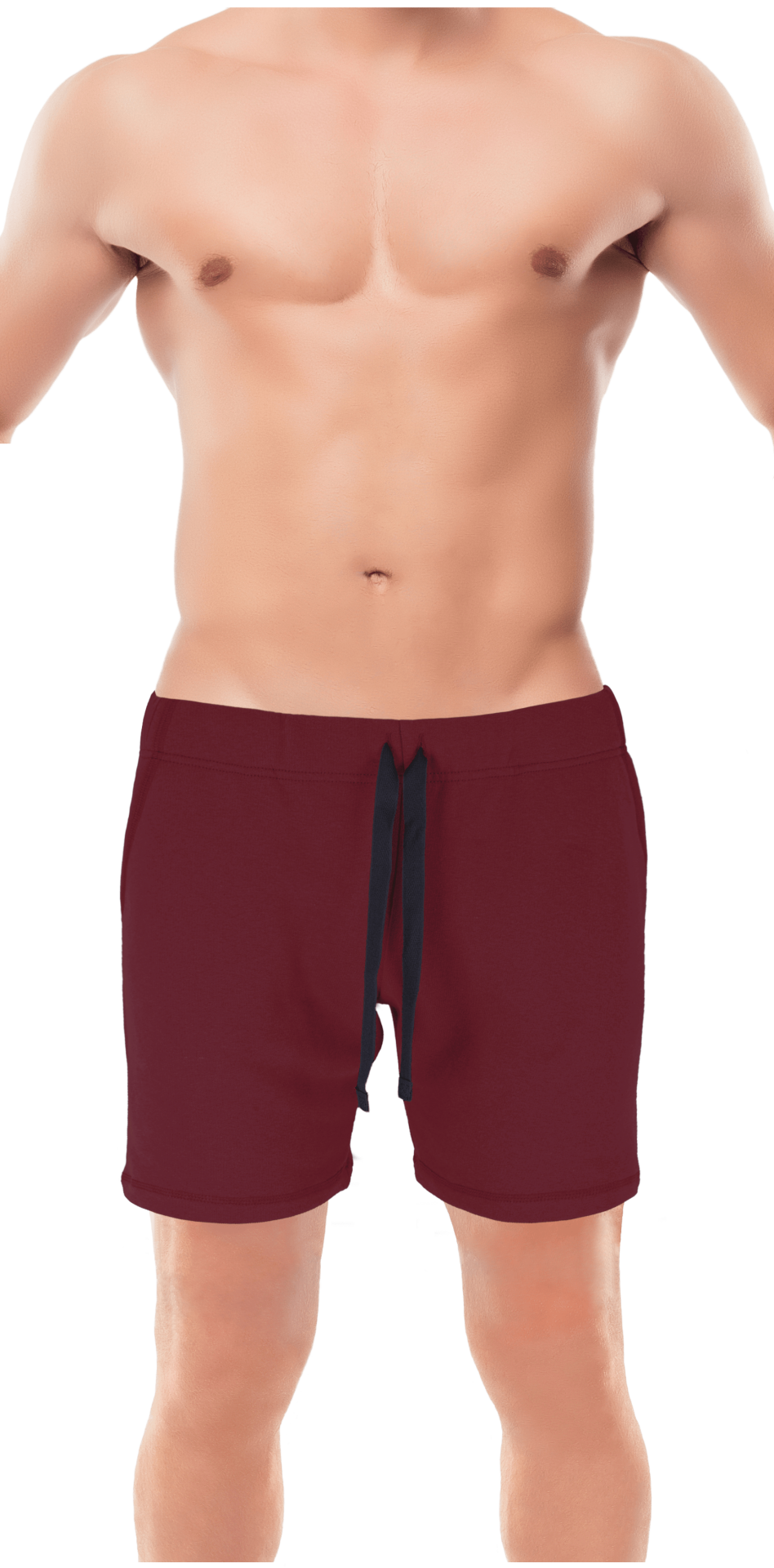 Unique Bosphorus Ribana Erkek Kısa Şort Bordo