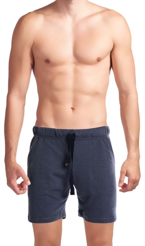 Unique Bosphorus Ribana Erkek Şort Petrol Mavisi