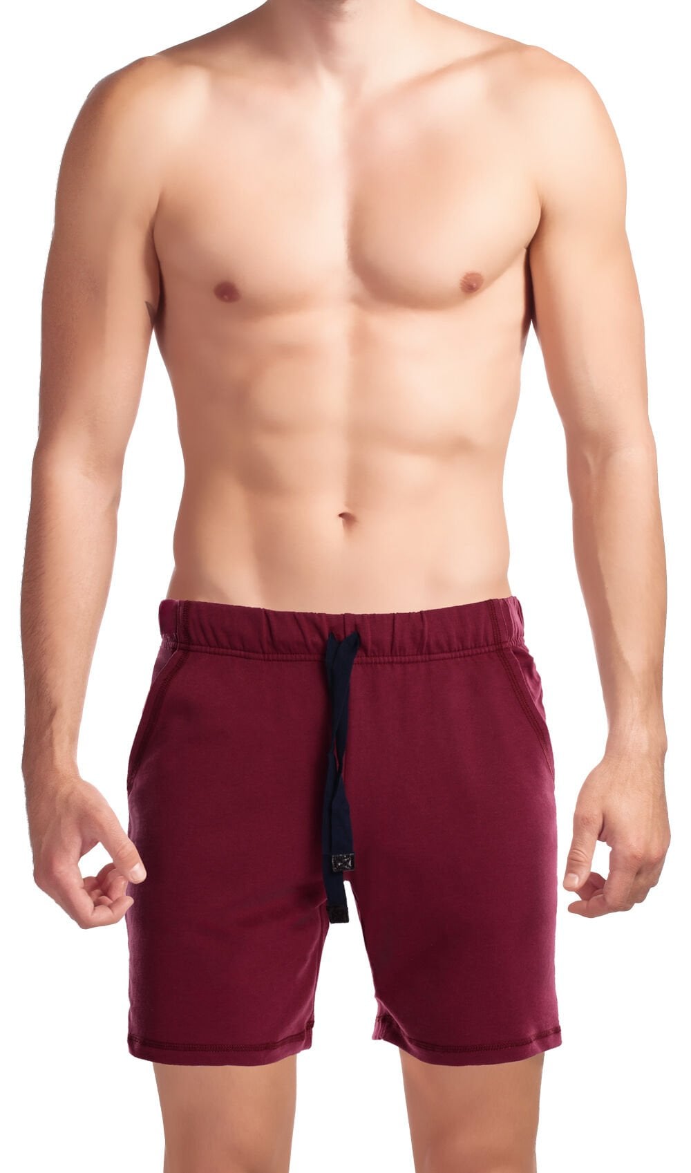 Unique Bosphorus Ribana Erkek Şort Bordo