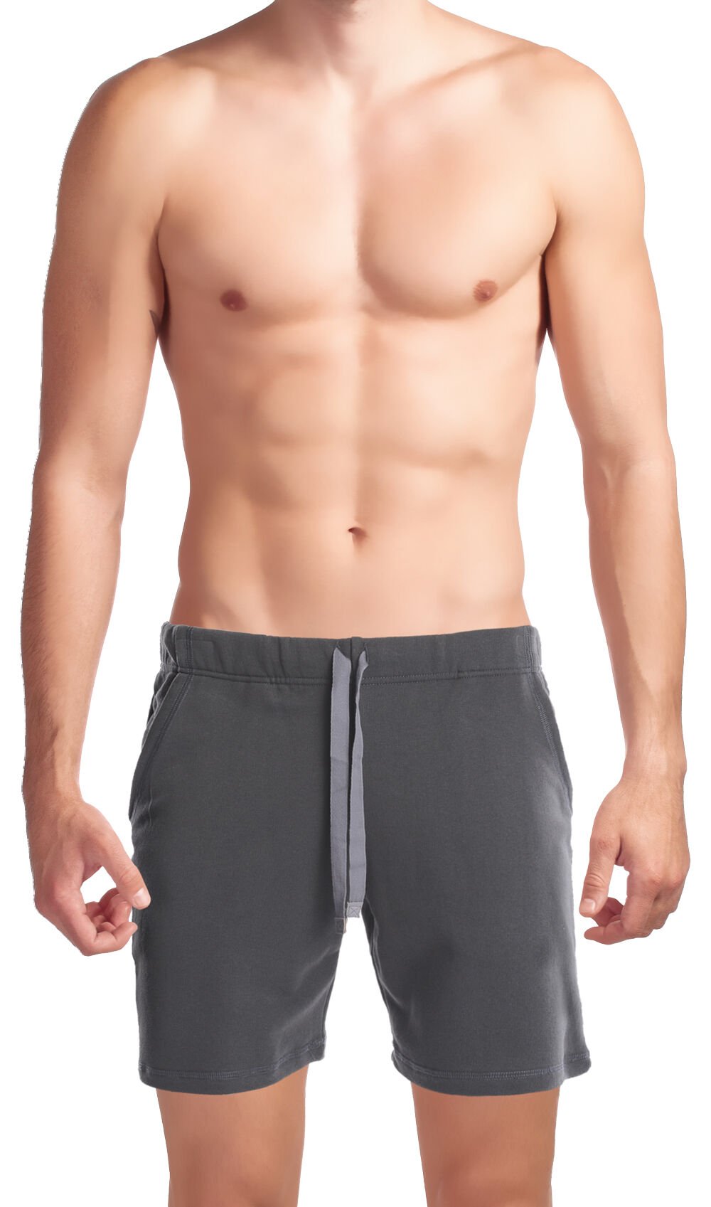 Unique Bosphorus Ribana Erkek Şort Açık Antrasit