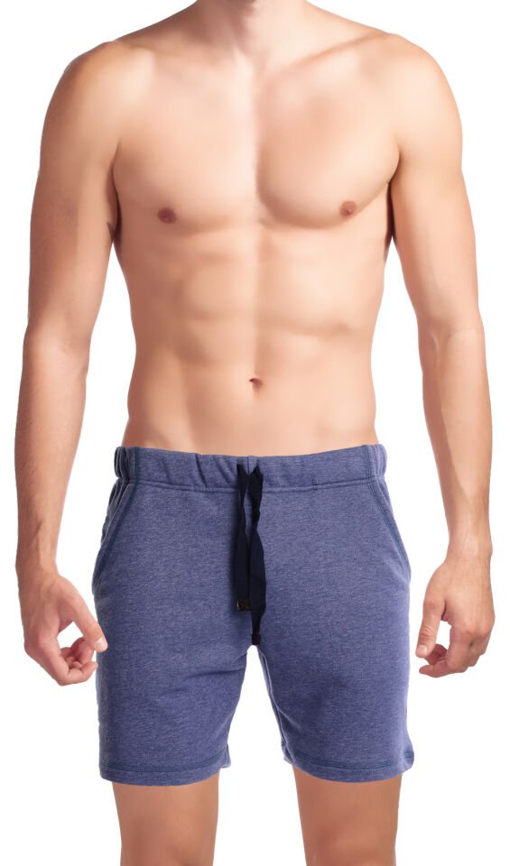 Unique Bosphorus Ribana Erkek Şort Denim Rengi