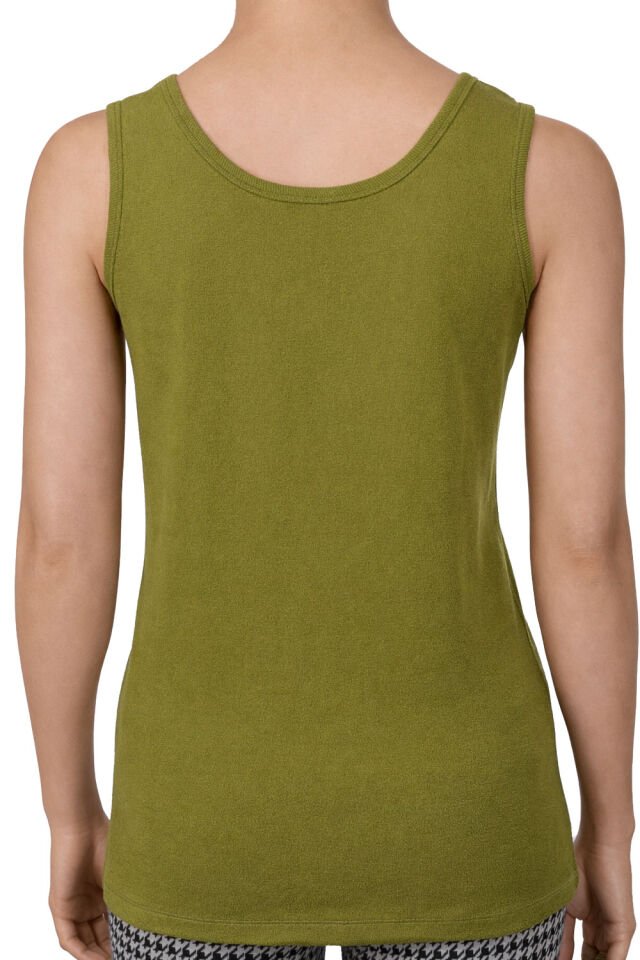 Yeşil Renk Kadın Ribana Atlet