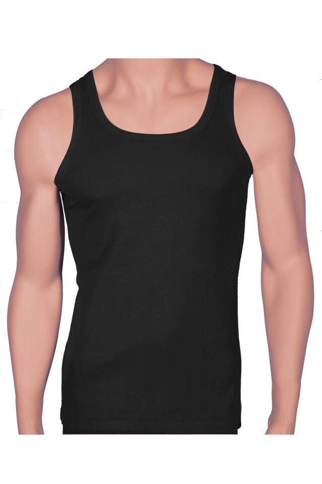 Unique Bosphorus Ribana Erkek Atlet Siyah