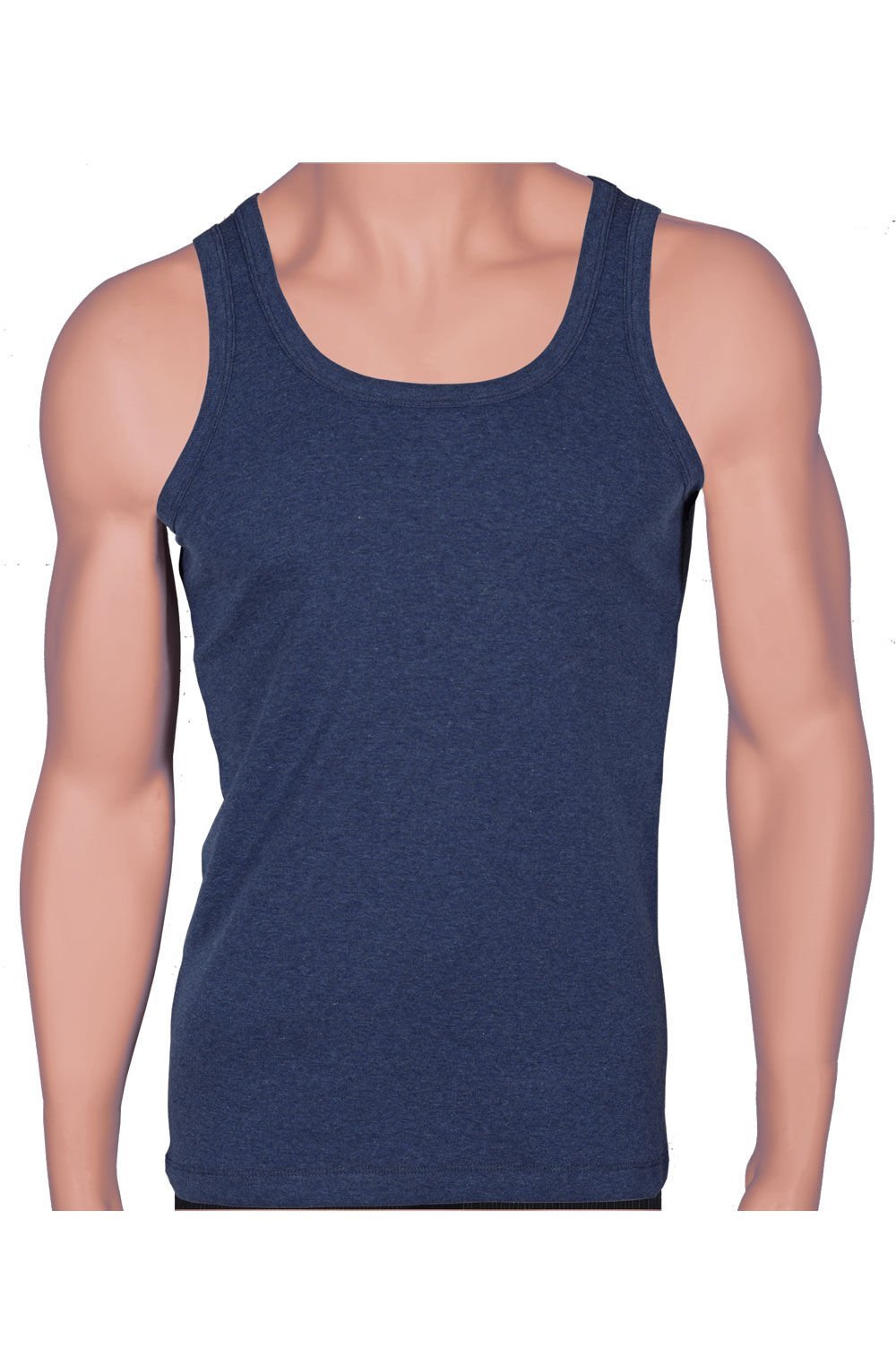 Unique Bosphorus Ribana Erkek Atlet Mavi Melanj