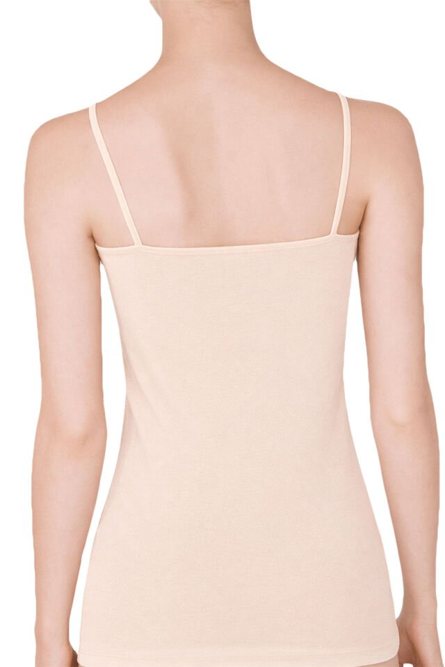 Unique Bosphorus İnce Askılı Kadın Atlet Ten Rengi