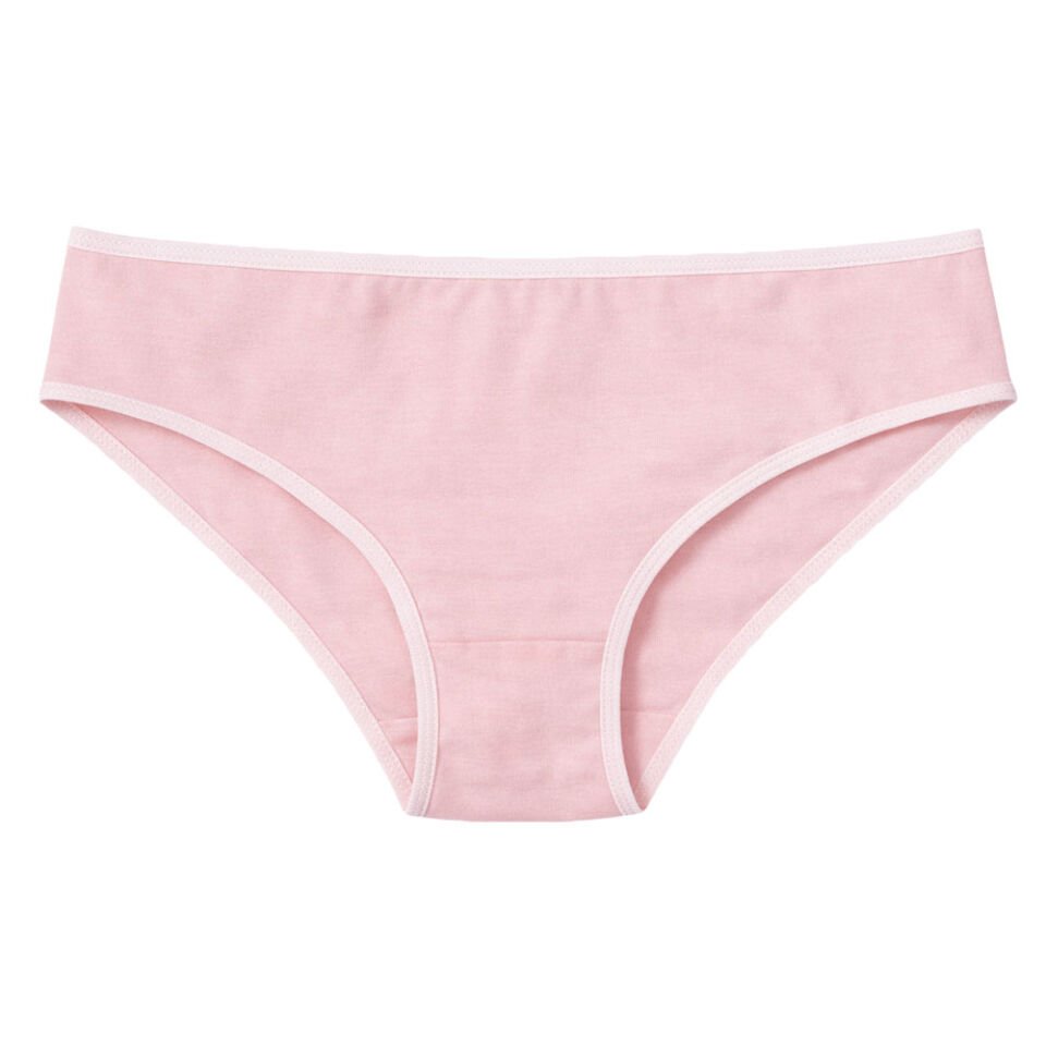 Unique Bosphorus Classic Kadın Slip 3'lü Paket Siyah & Ten Renk