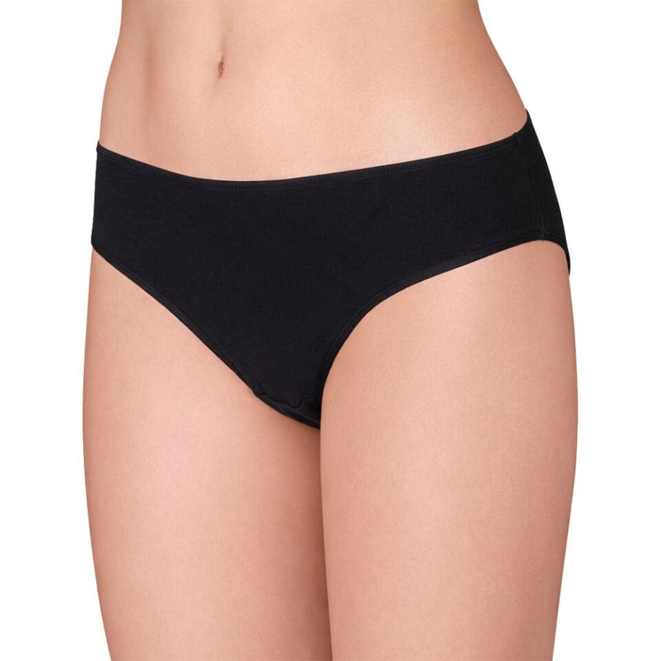 Unique Bosphorus Classic Kadın Slip 3'lü Paket Siyah & Ten Renk