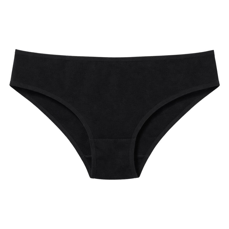 Unique Bosphorus Classic Kadın Slip 3'lü Paket Siyah & Ten Renk