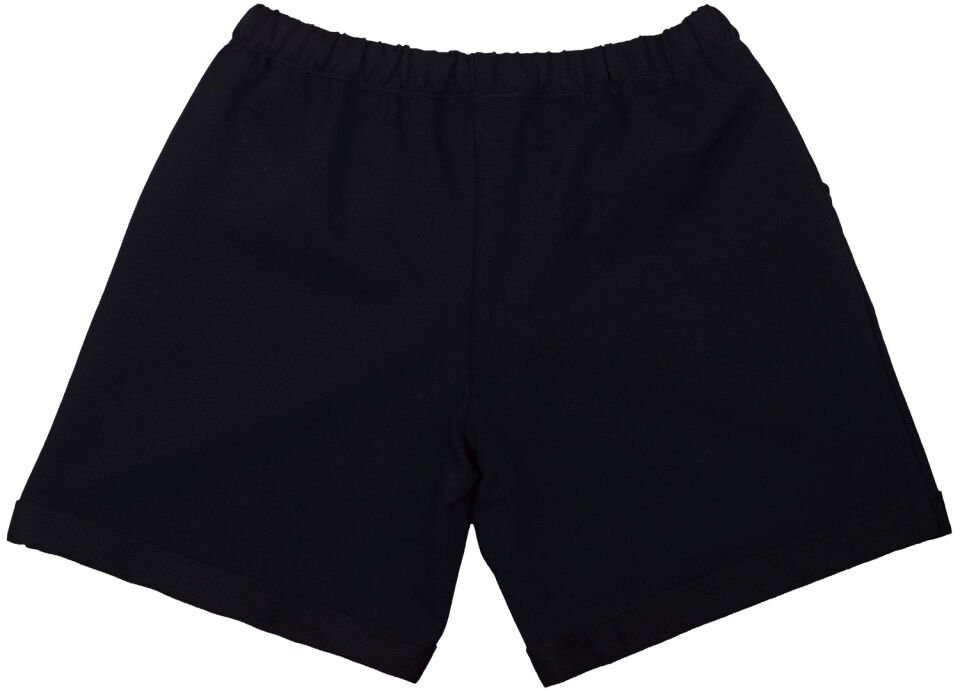 Kadın Ters Paça Şort Siyah Renk