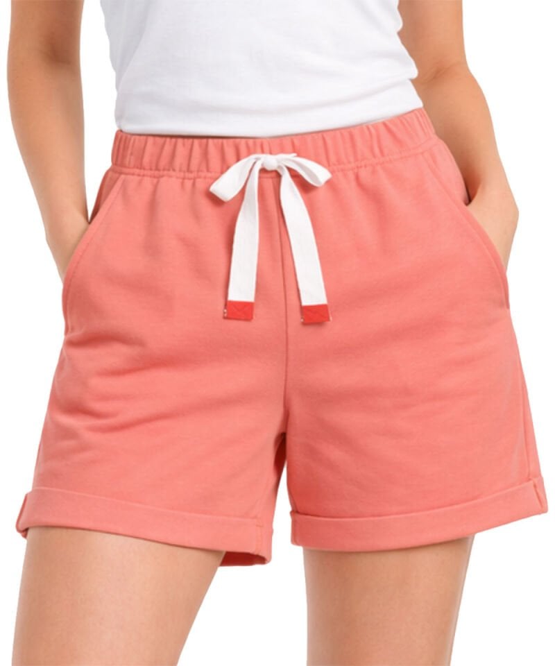 Kadın Ters Paça Şort Yavru Ağzı