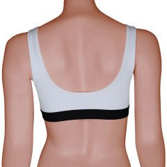 Kadın U-Back Bralet Beyaz