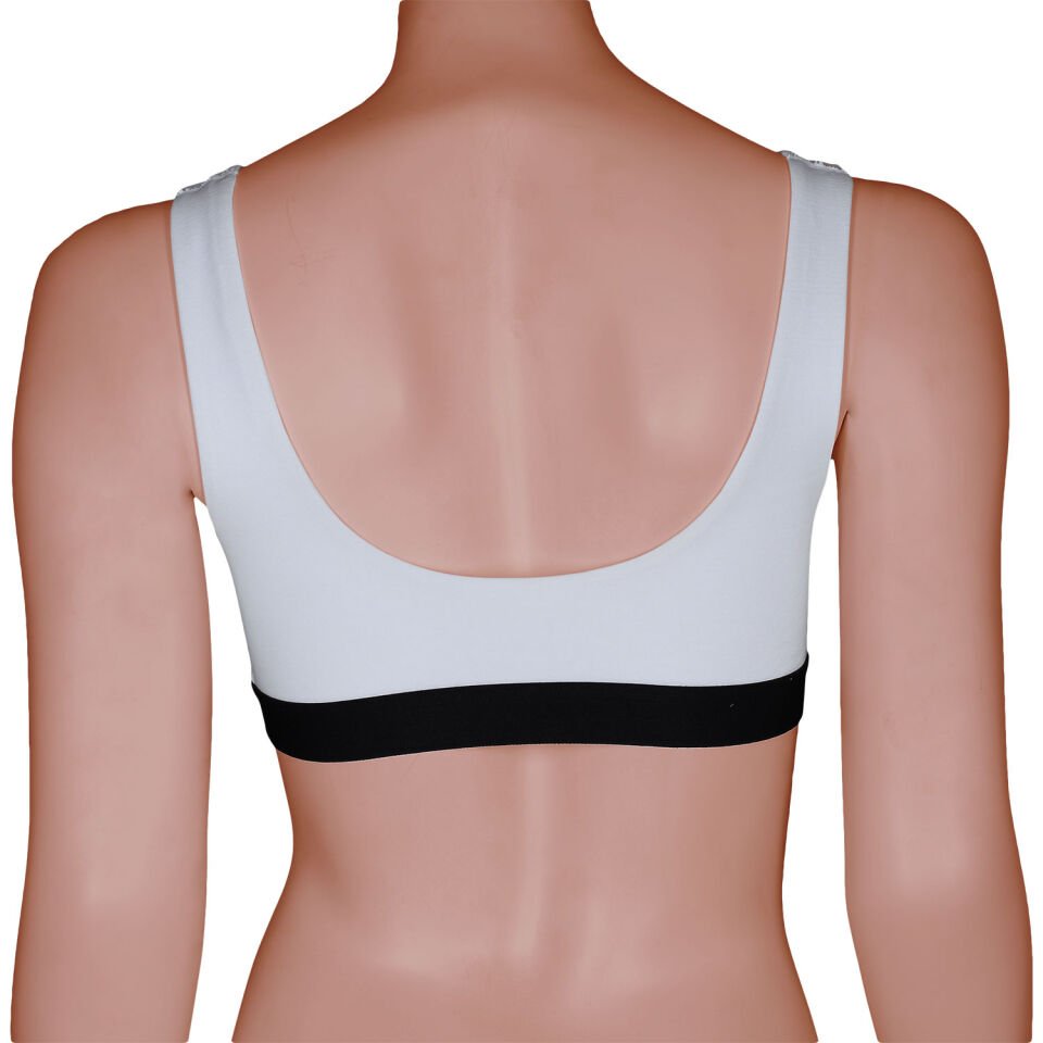 Unique Bosphorus U-Back Kadın Bralet A.Gri