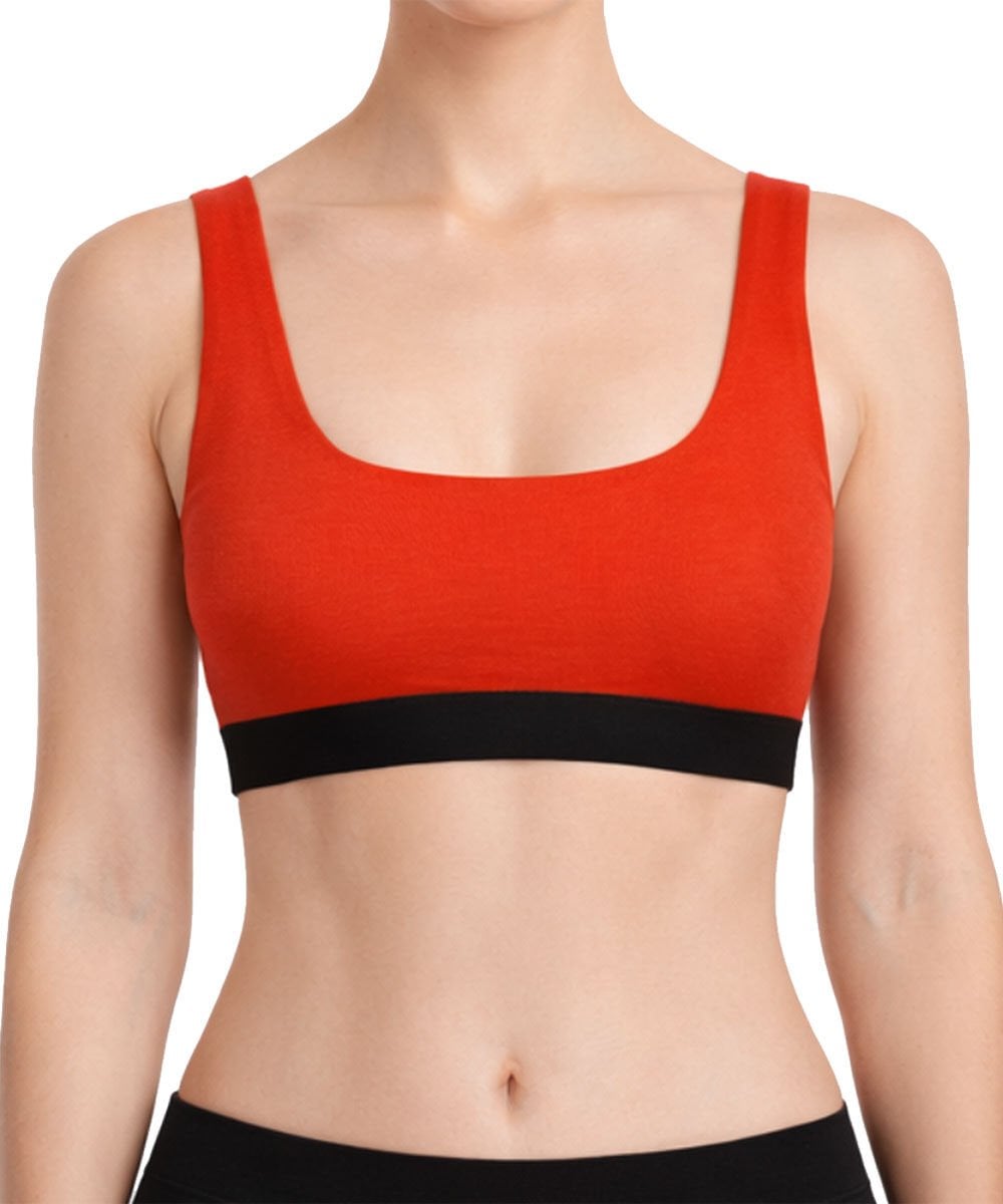 Unique Bosphorus U-Back Kadın Bralet Kırmızı