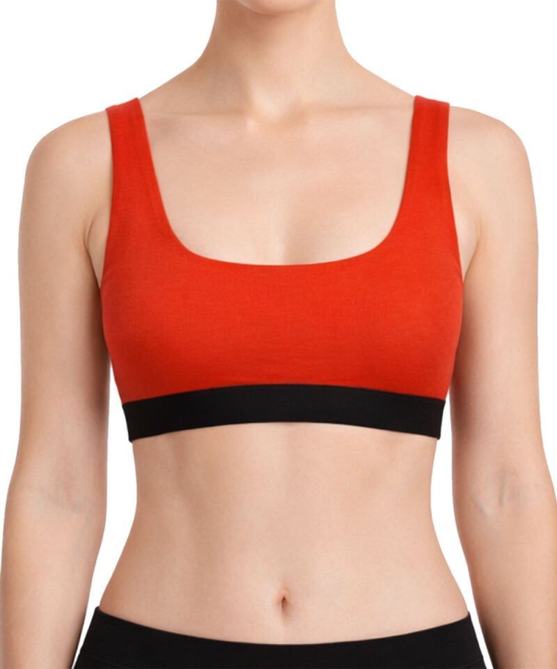 Unique Bosphorus U-Back Kadın Bralet Kırmızı