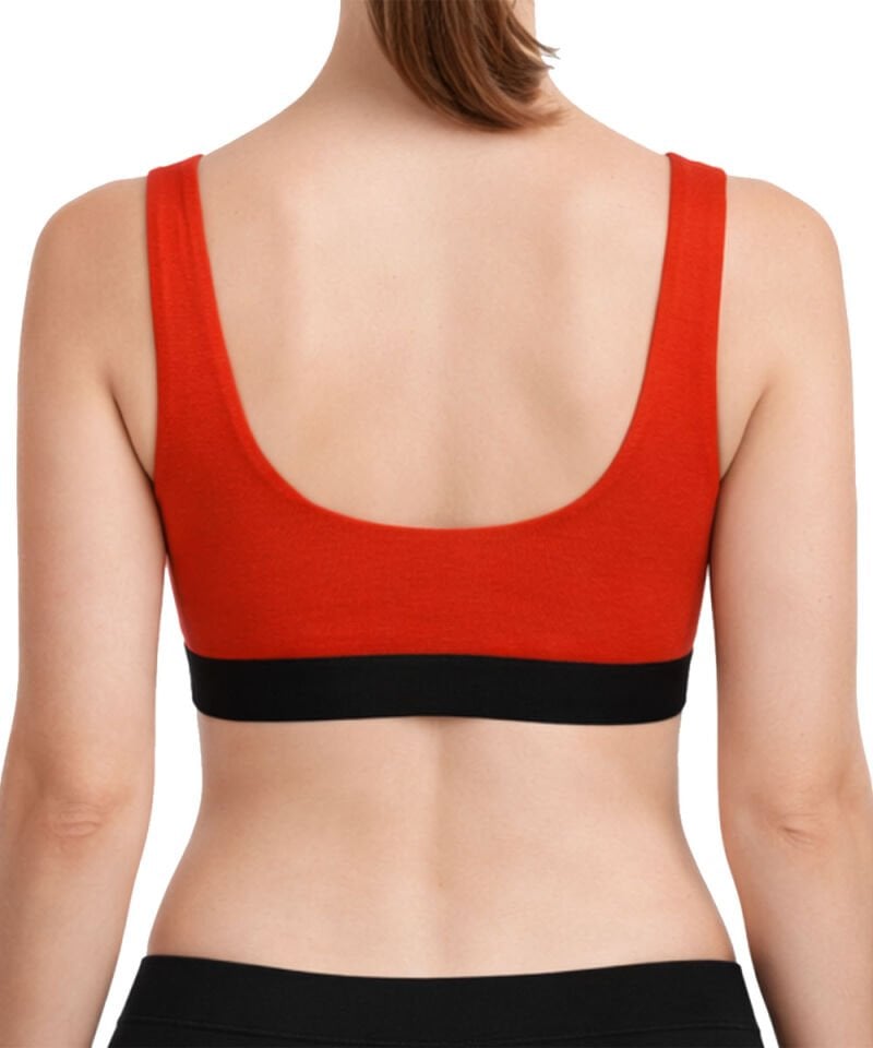 Unique Bosphorus U-Back Kadın Bralet Kırmızı