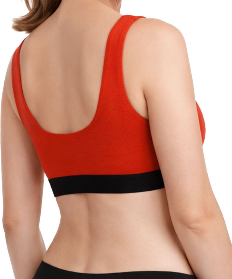 Unique Bosphorus U-Back Kadın Bralet Kırmızı