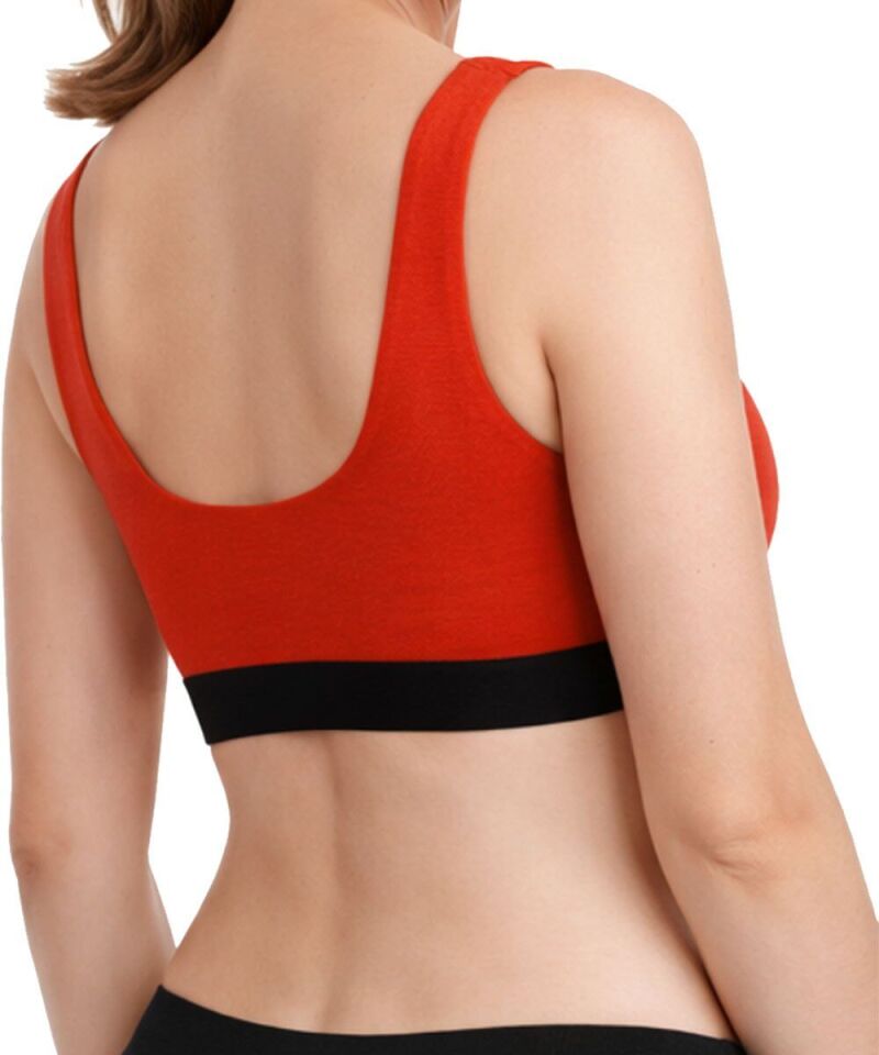 Unique Bosphorus U-Back Kadın Bralet Kırmızı