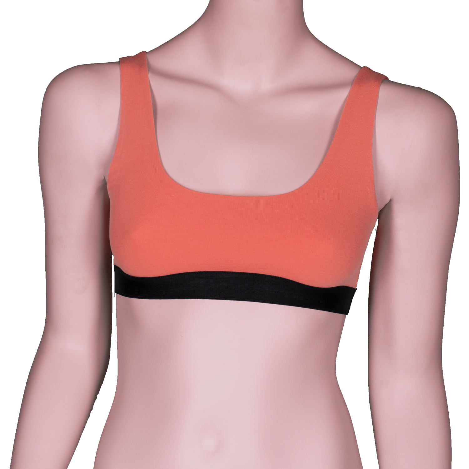 Kadın U-Back Bralet Nar Çiçeği
