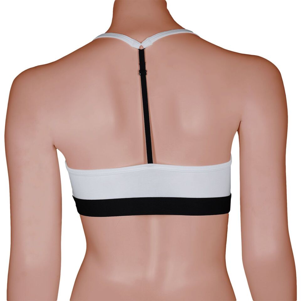 Unique Bosphorus T-Back Kadın Bralet Beyaz