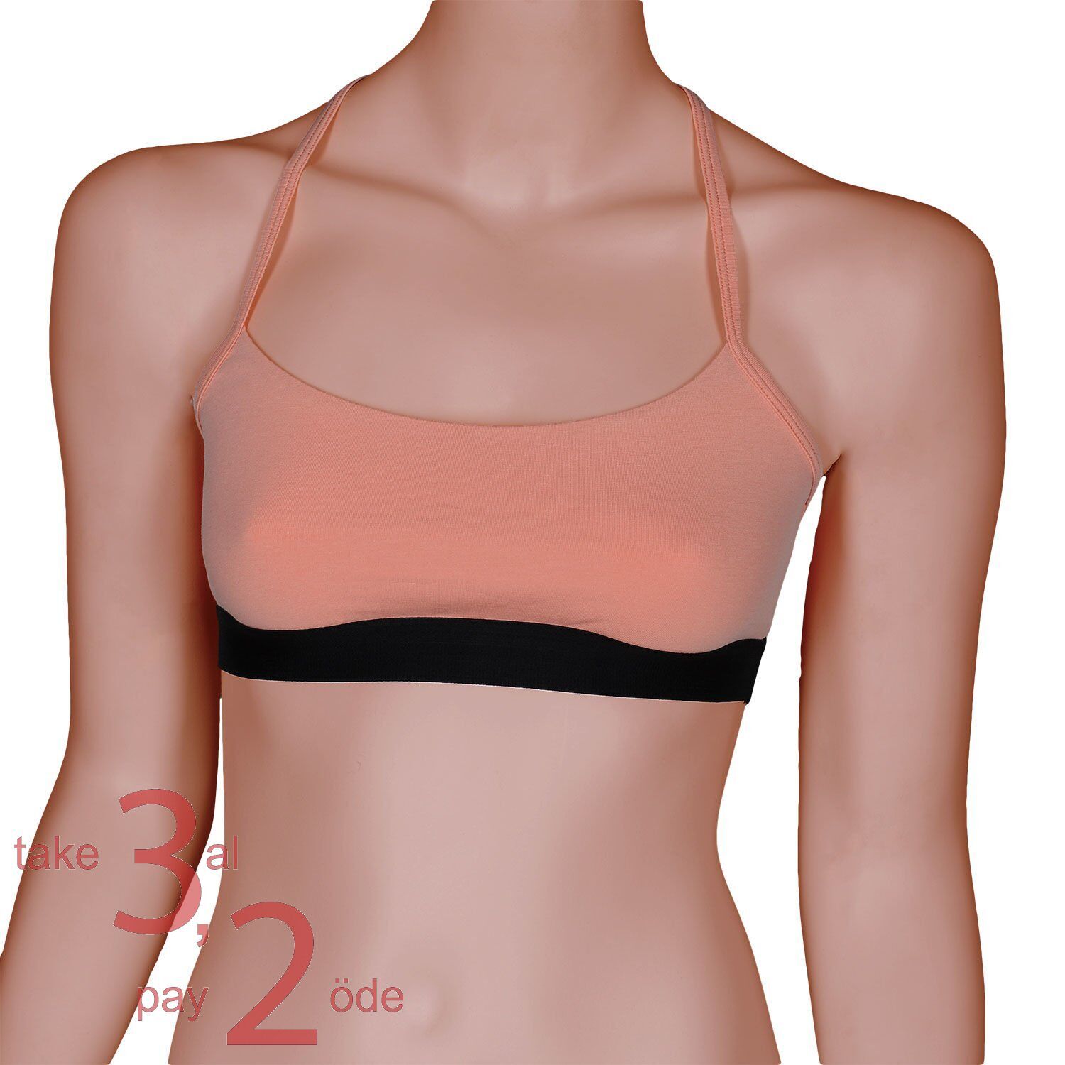 Unique Bosphorus T-Back Kadın Bralet Yavru Ağzı