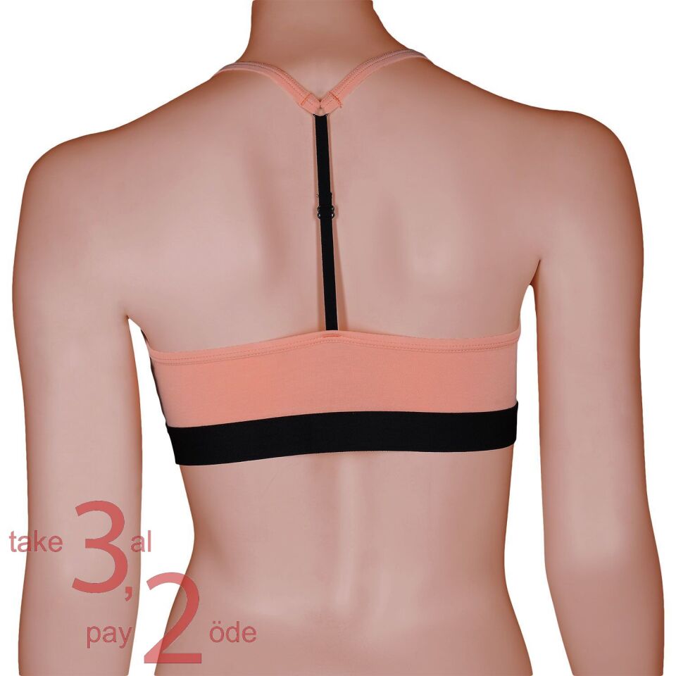 Unique Bosphorus T-Back Kadın Bralet Yavru Ağzı